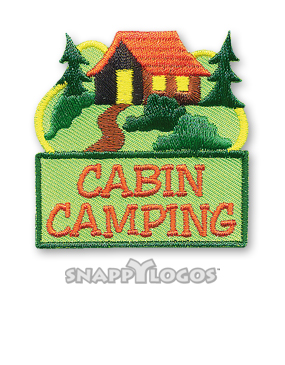 Cabin Camping Fun Patch