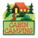 Cabin Camping Fun Patch