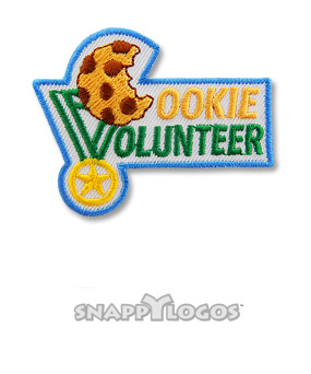 Cookie Volunteer-Snappylogos.com