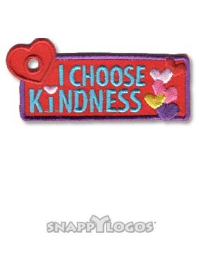 I Choose Kindness Tag (Ballchain included)