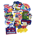 Red, White & Blue Fun Pack (11 Patches)
