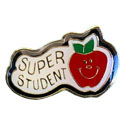 Super Student Pin