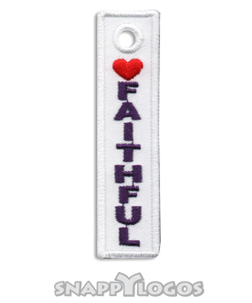 Faithful Tag with Clip