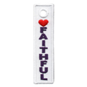 Faithful Tag with Clip